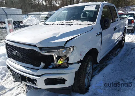 2018 Ford F-150 Xl z USA, uszkodzony, nr VIN 1FTEX1EPXJKD63277